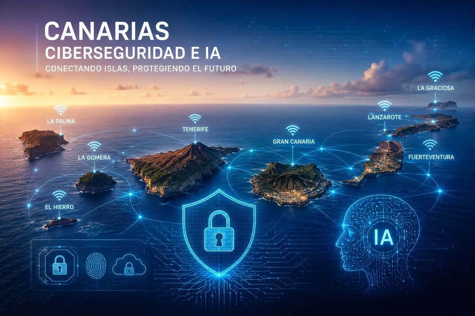 Ciberseguridad e inteligencia artificial en Canarias: el reto digital que une a todas las islas